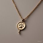 搜索金匠从我的老狗中创建爪子印刷项链