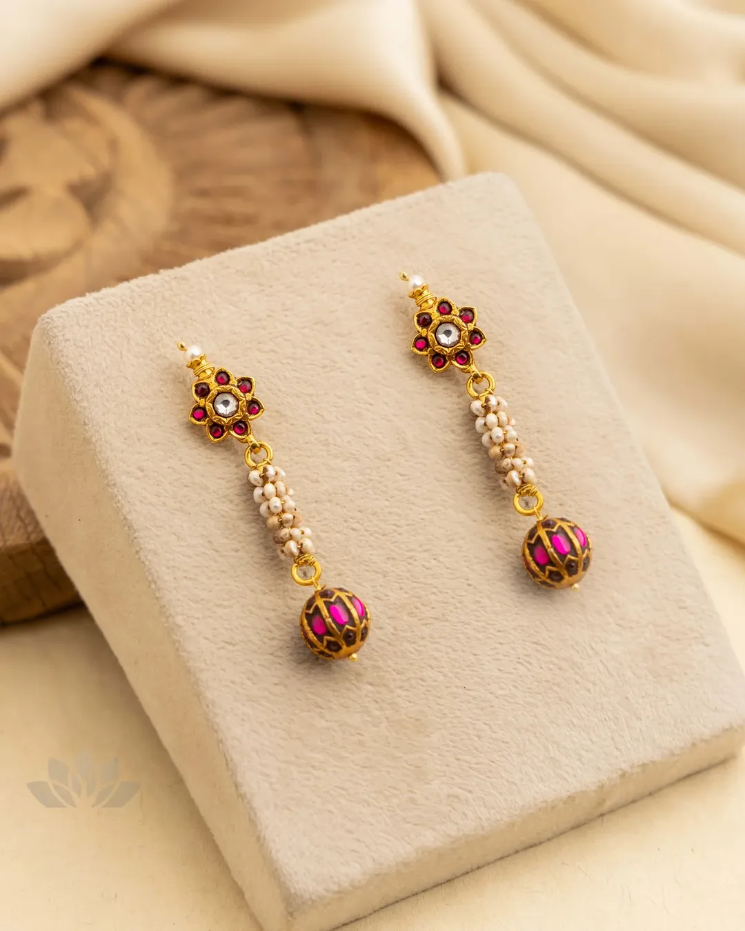 Latest Gold Plated Earrings From 'Prade Jewels'