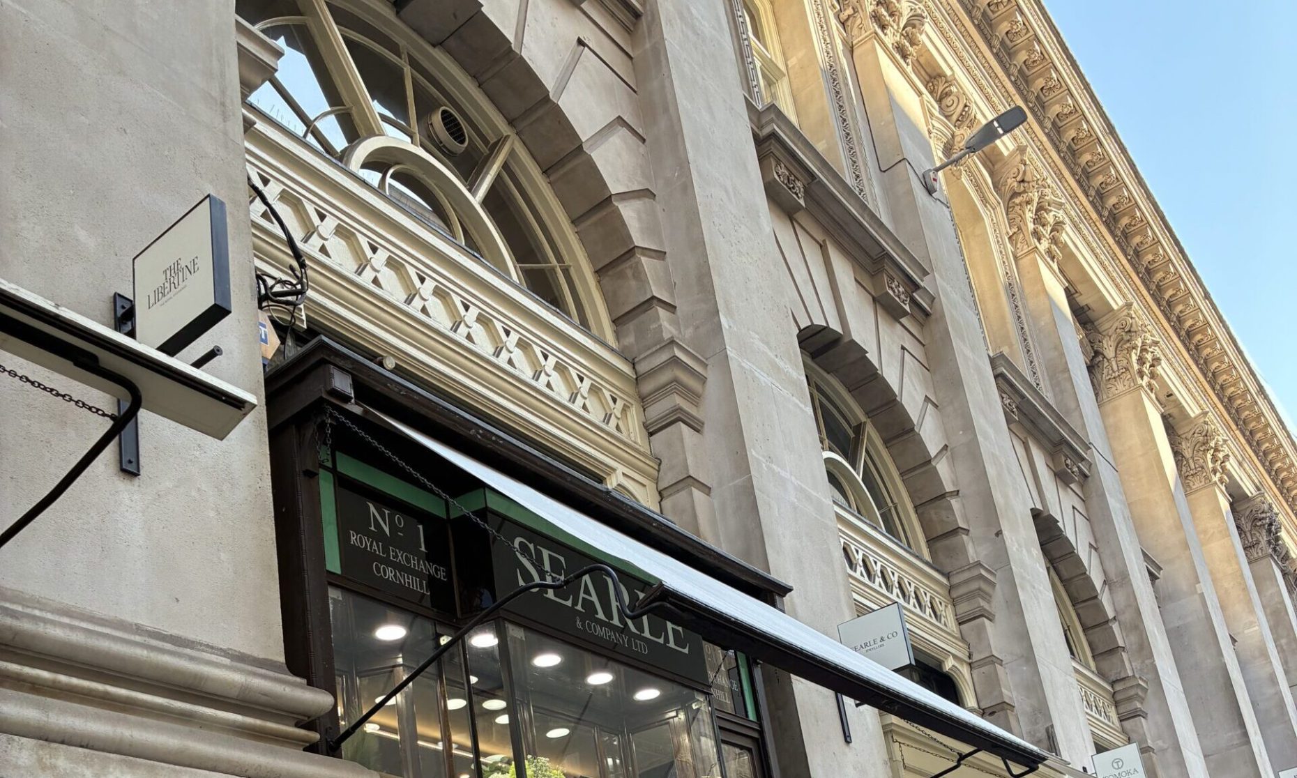 Searle and Co Re -launch Royal Exchange