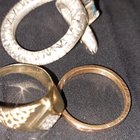 我第一次尝试用金色和粉红色的金制成合金...