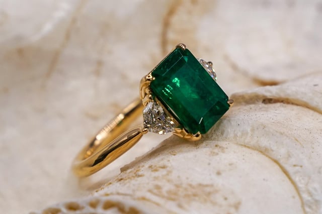 令人印象深刻的祖母绿