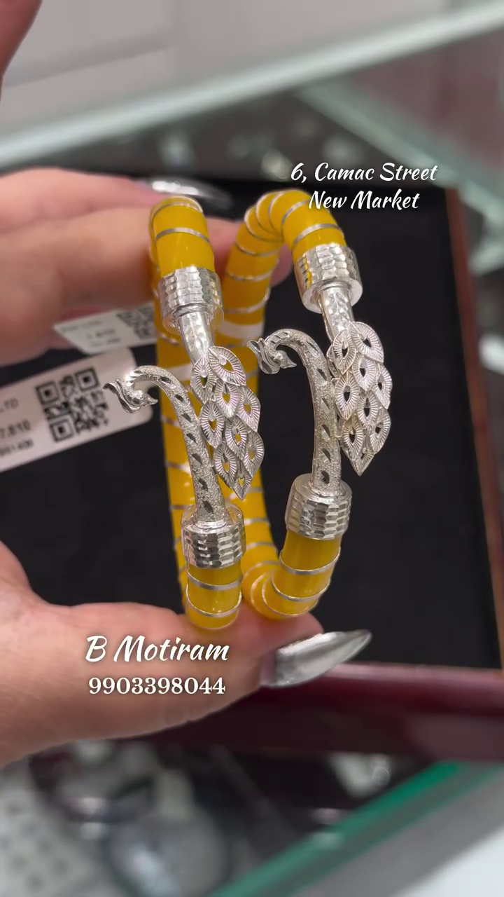 Beautiful Silver Bangles Collection From 'Moni's Passion GOLD'