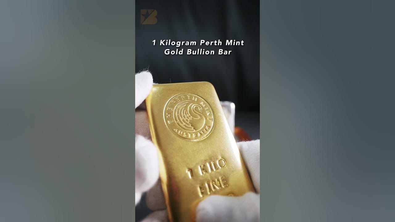 还是银？请参阅#gold #silver #mony #australia #perthmint，请参阅珀斯薄荷的1公斤棒