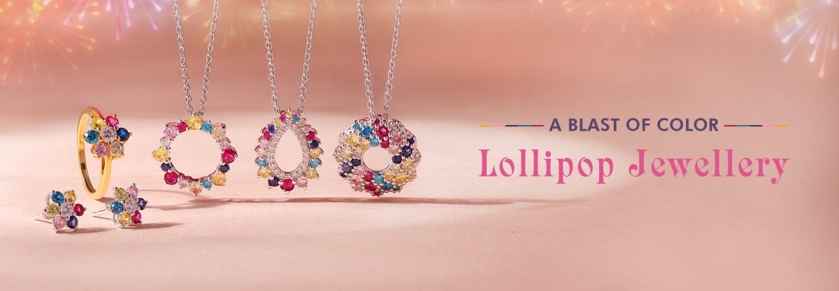 Multi color jewellery for women by ornatejewels