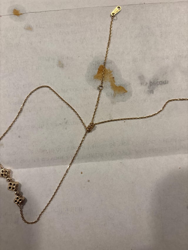 打结折叠链的提示