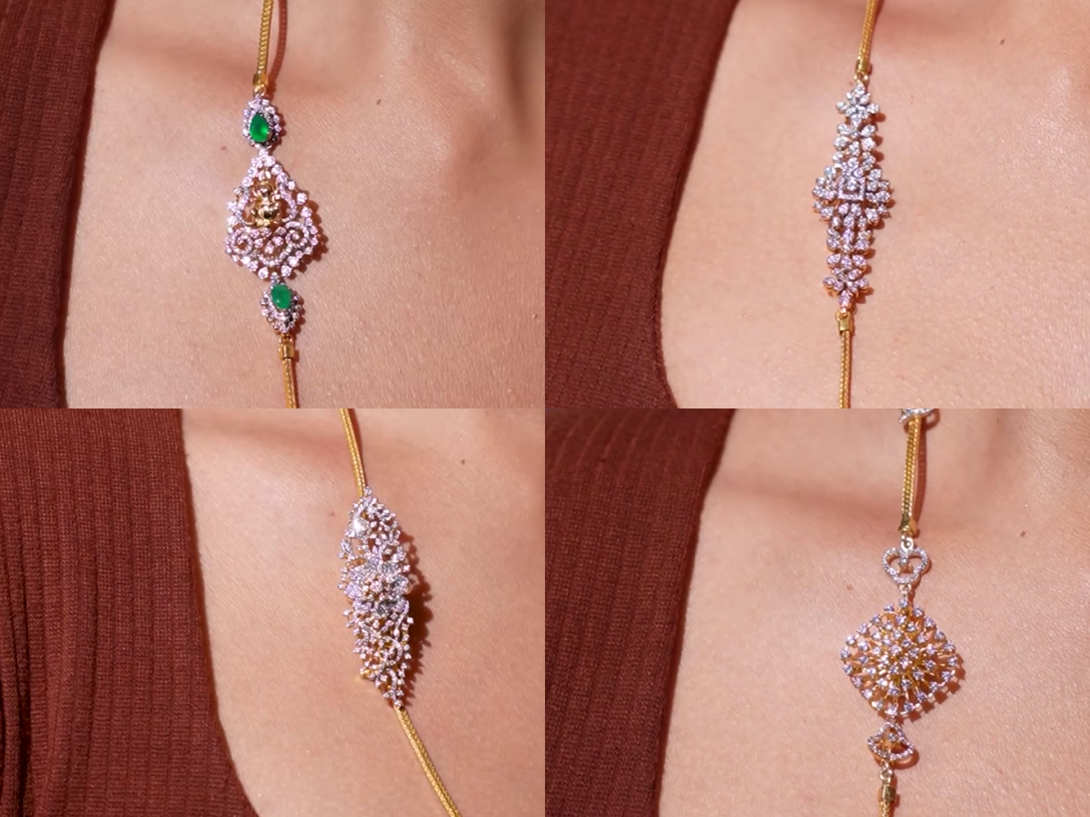 黄金涂层广告石头，“ bcos is silver”•印度南部珠宝