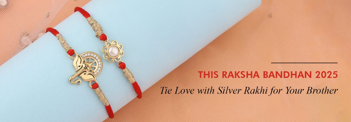 This Raksha Bandhan 2025, Tie Love with Silver Rakhi for Your Brother