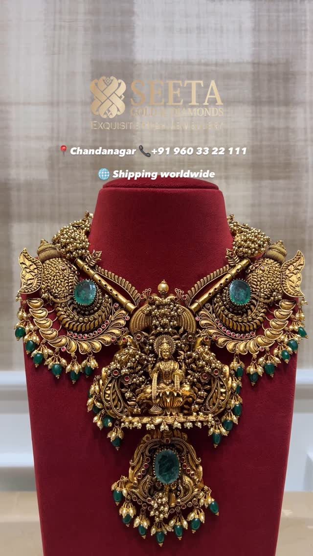 Latest Pearl Layered Necklace From 'Antique Lotus'