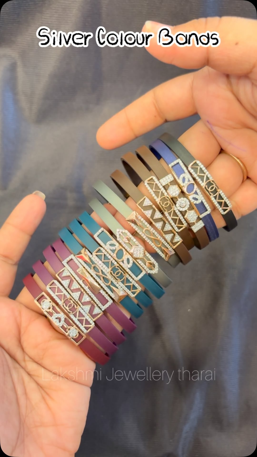 Gold Plated Bands Bracelets From ‘Lakshmi Jewellery Tharai’