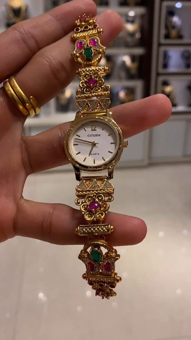 Gold Plated Watches From