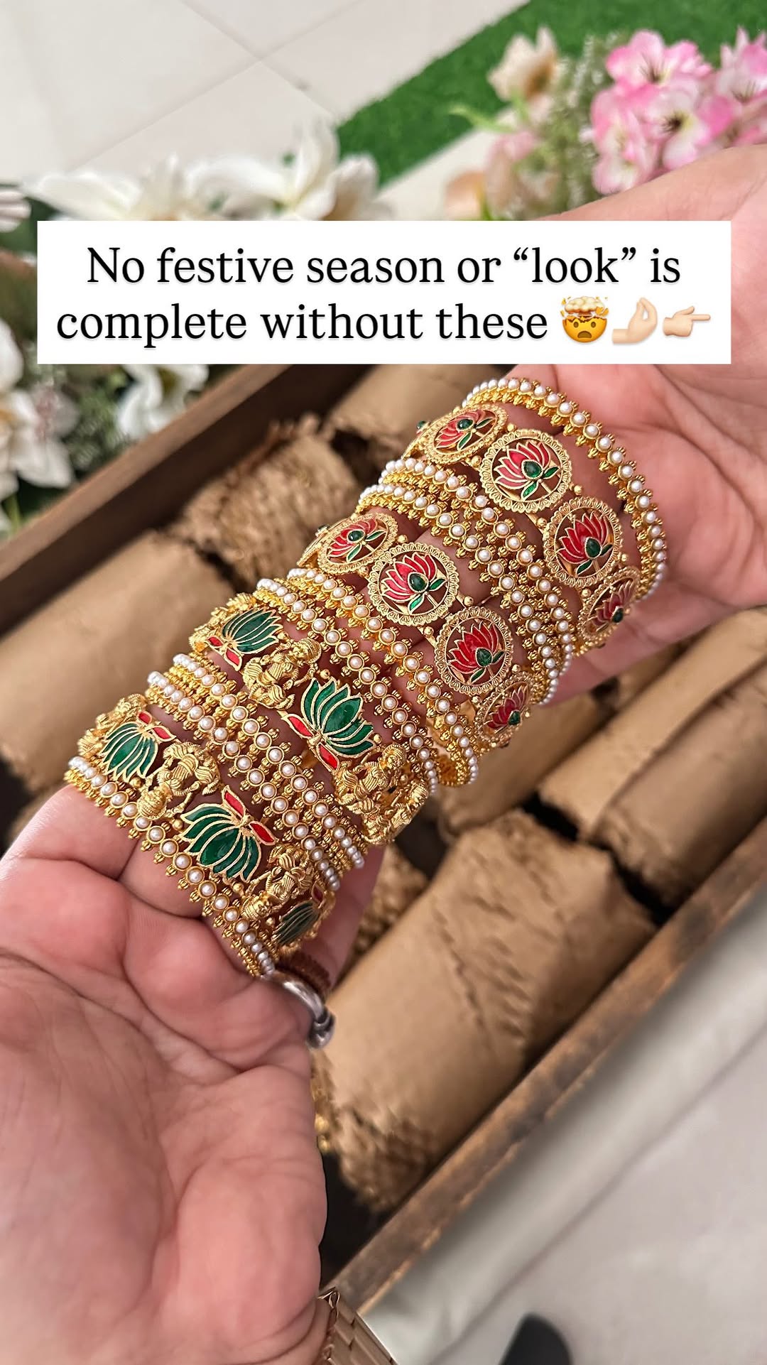 Traditional Imitation Bangles Collection From