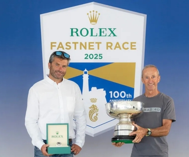 劳力士Fastnet竞赛一百周年的版本荣誉传奇