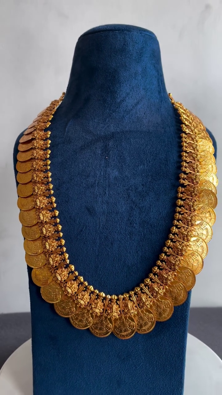 Gold Plated Silver Kasulaperu Haram From