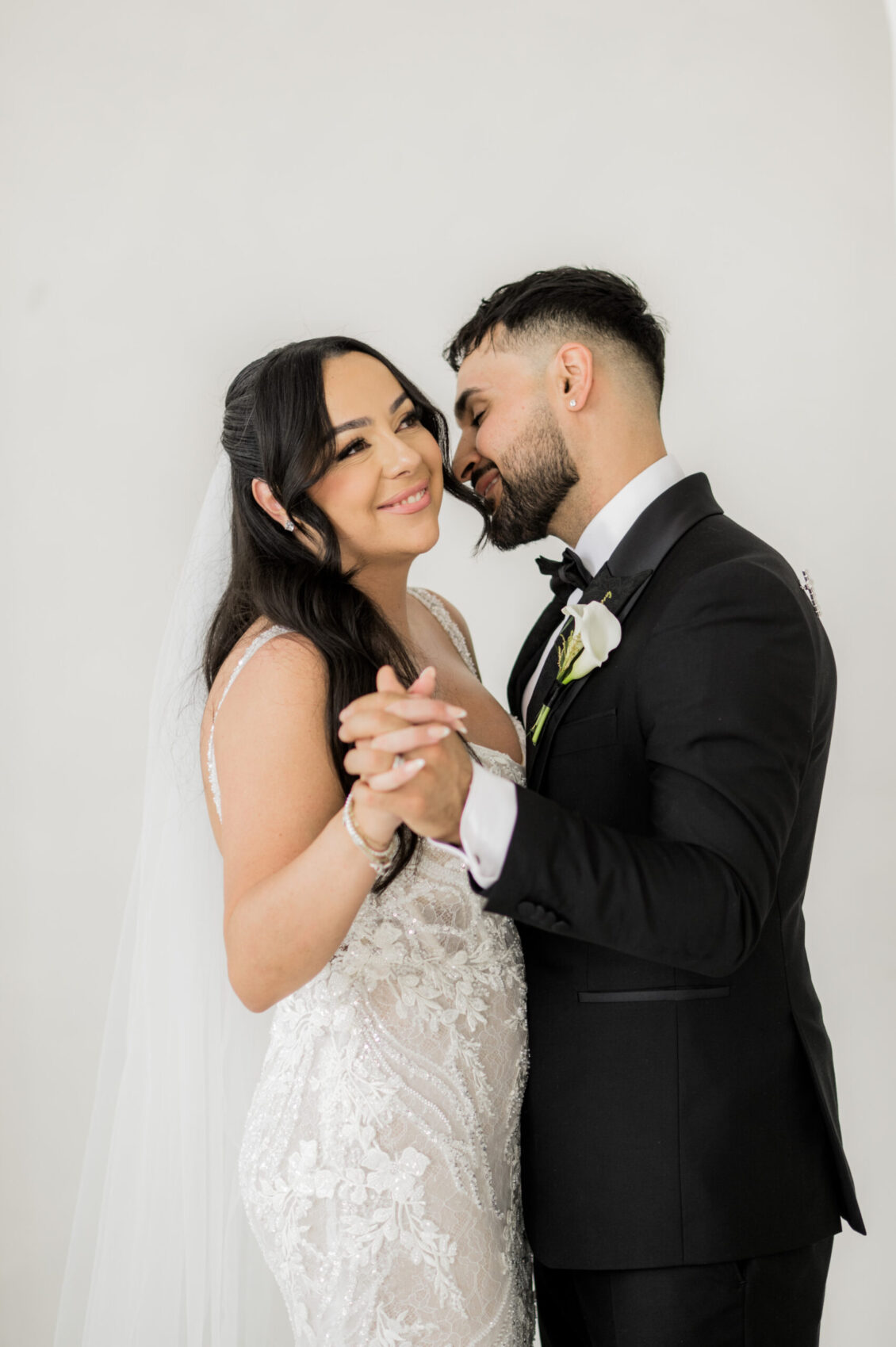 永恒的黑白wedluxe时尚的爱情故事