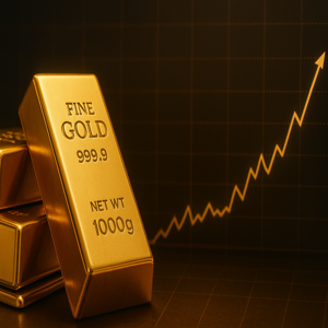 Gold heading up