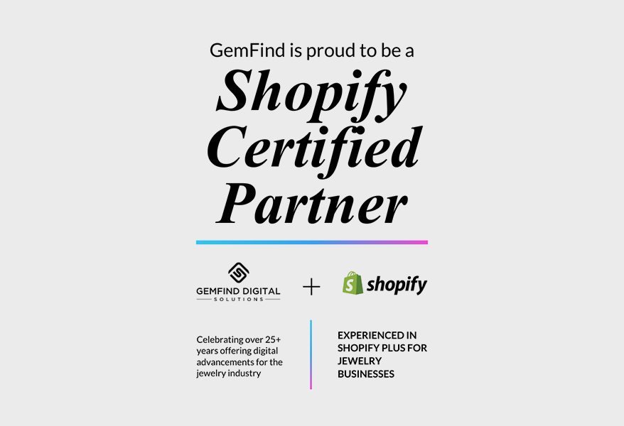 GemFind Becomes a Certified Shopify Partner