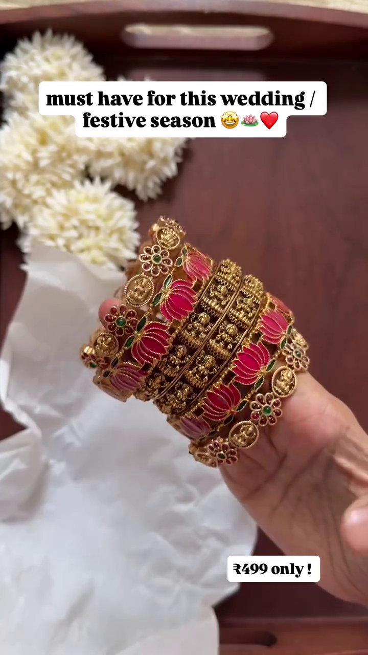 Lakshmi Antique Bangles From