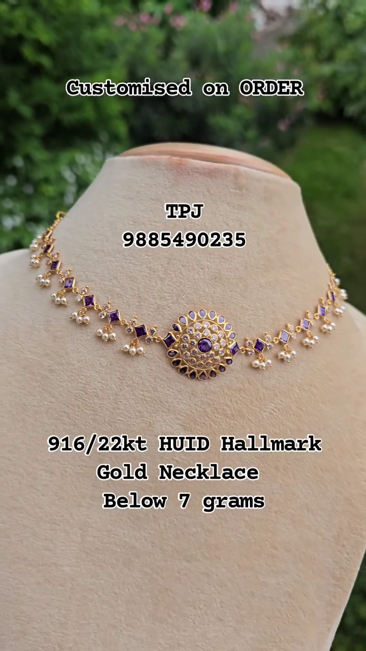 Stone Gold Necklace From