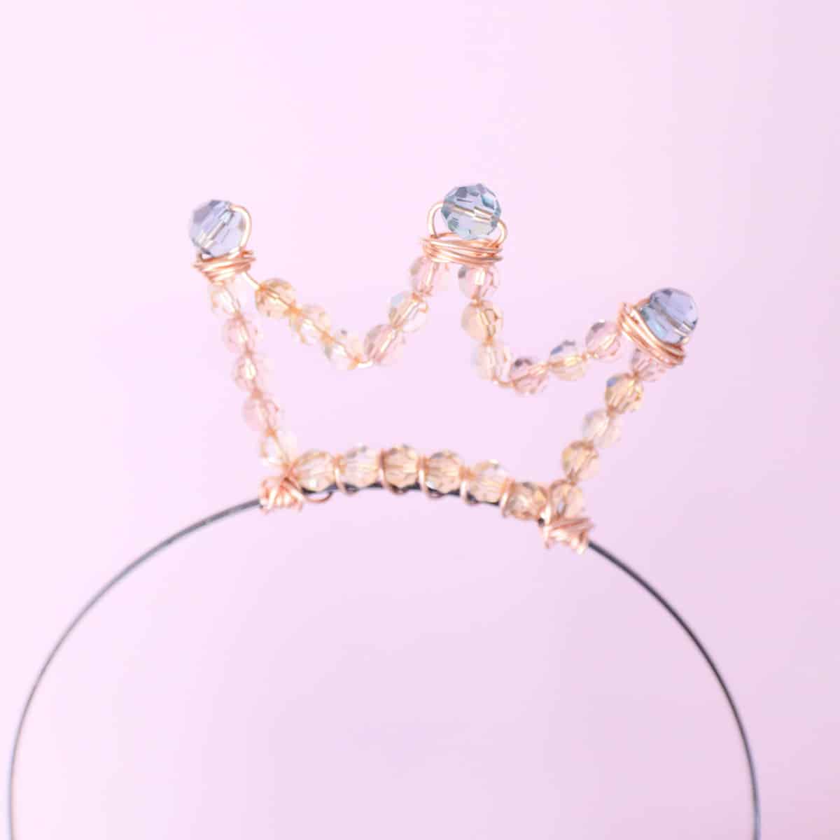 DIY 头饰头带 - 绕线水晶皇冠 *妈妈和工匠
