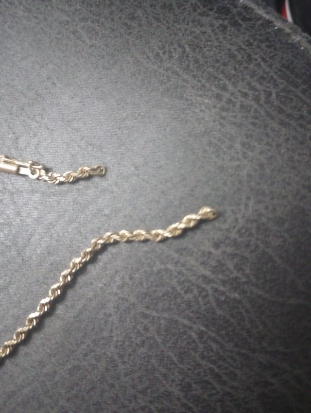 金链子断了，怎么修？