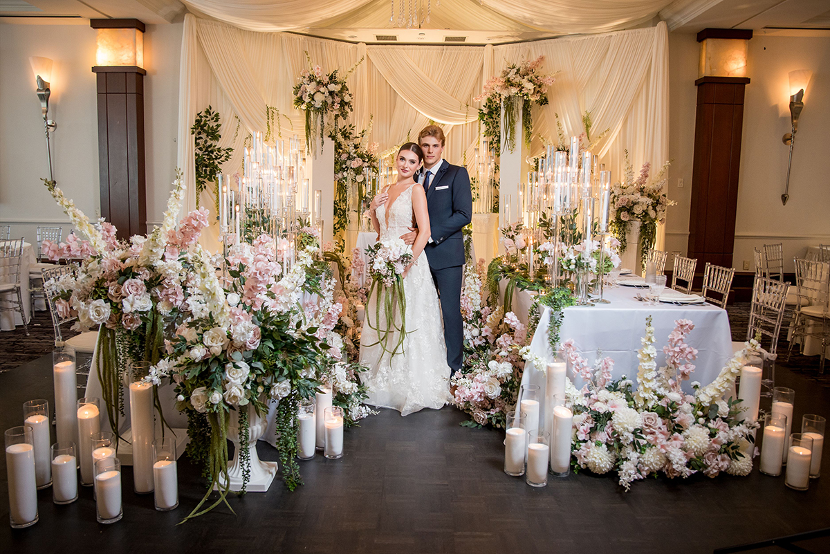 pink wedding theme