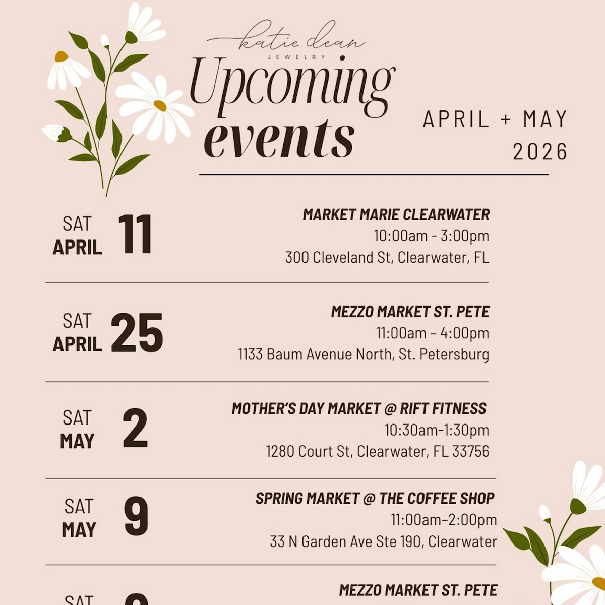 2026 年坦帕湾春季市场