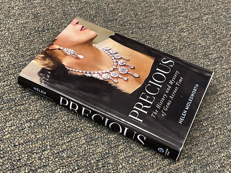 The cover of Precious: The History and Mystery of Gems Across Time, by Helen Molesworth, photo: Nathalie Mornu