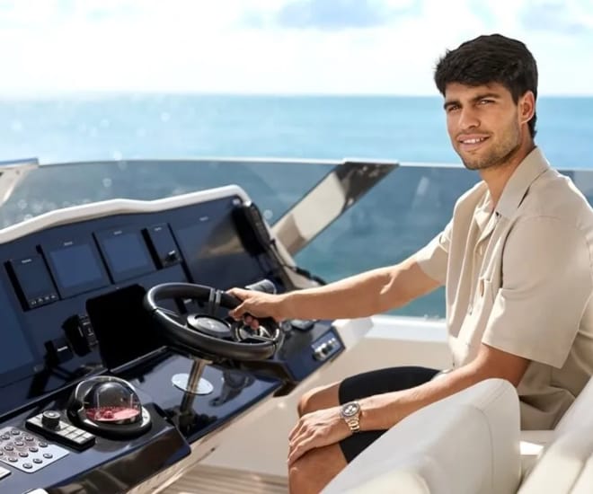 年轻的游艇收藏家：Carlos Alcaraz 订购了 Sunreef Powercat