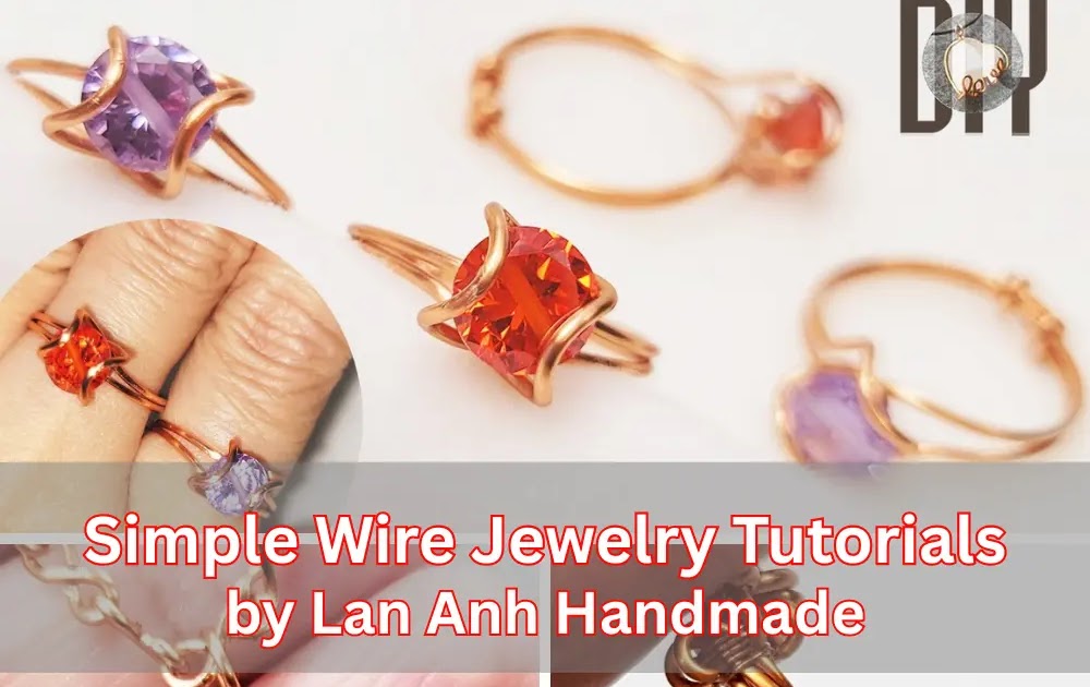 5 个很棒的金属丝包裹珠宝教程，使用剩余的 Lan Ant 手工珠子