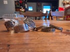 这个周末制作了更多戒指。
