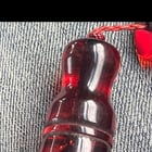 需要帮助识别古董 125 克念珠 - 坚固的石头般的声音，经过紫外线测试，古董玻璃还是树脂？
