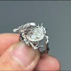 手工罗宾鸟巢戒指